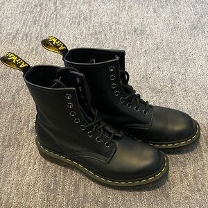 Dr. Martens Black Combat Boots